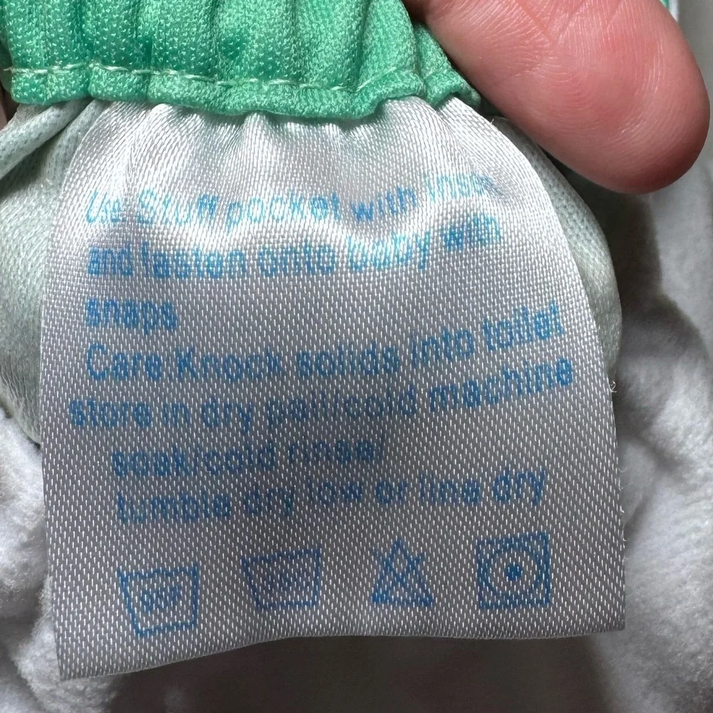 Squishy Tushie Retired Bulbasaur edition Cloth diaper with insert included